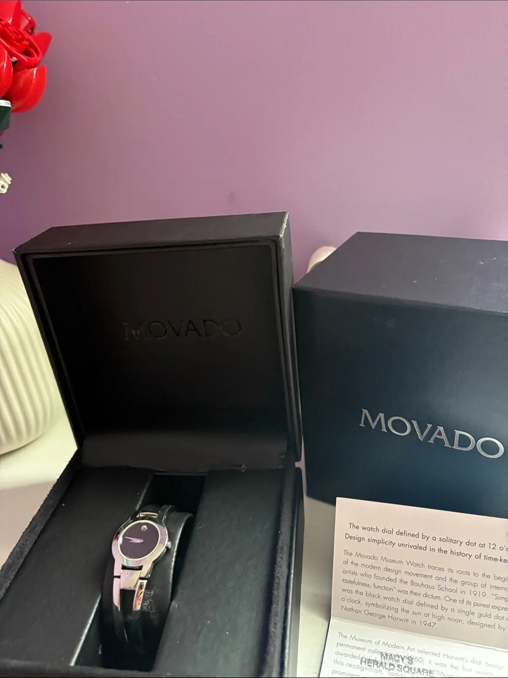 Movado classic watch